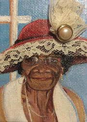 Mother Dunlap  Varla Bishop Johnson Creek WI collage  SOLD